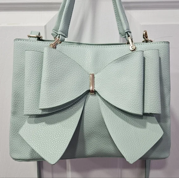 Crossi Satchel with Bow Accent - NWT - Picture 3 of 8